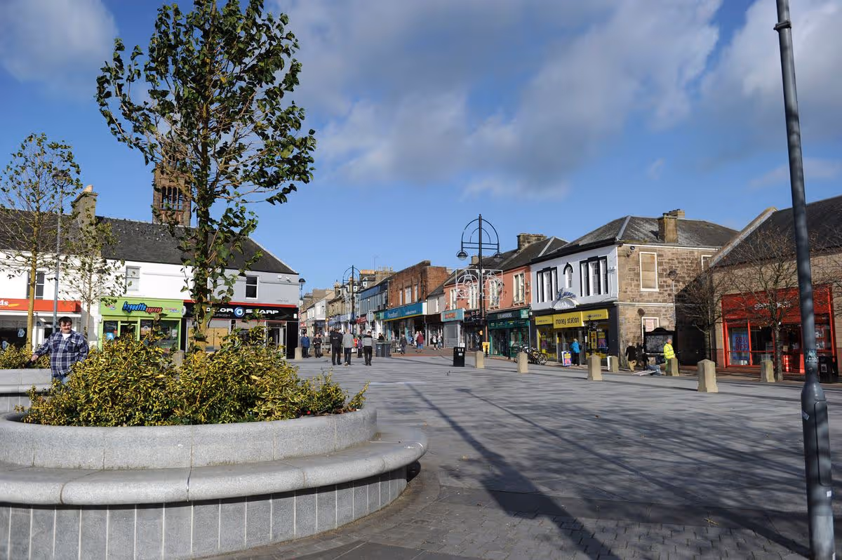 Bathgate town centre, West Lothian